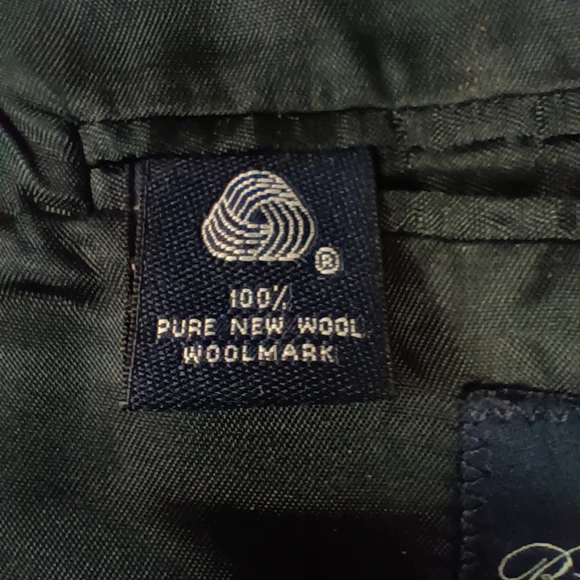 Brooks Brothers BrooksEase Black Wool Mens Blazer 50R - Picture 6 of 15